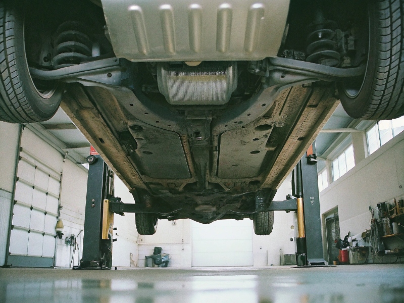 Maryland vehicle inspection checklist performed by mechanic